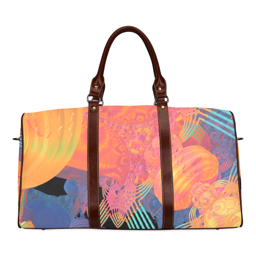 Mardi Gras Waterproof Travel Bag/Small (Model 1639)