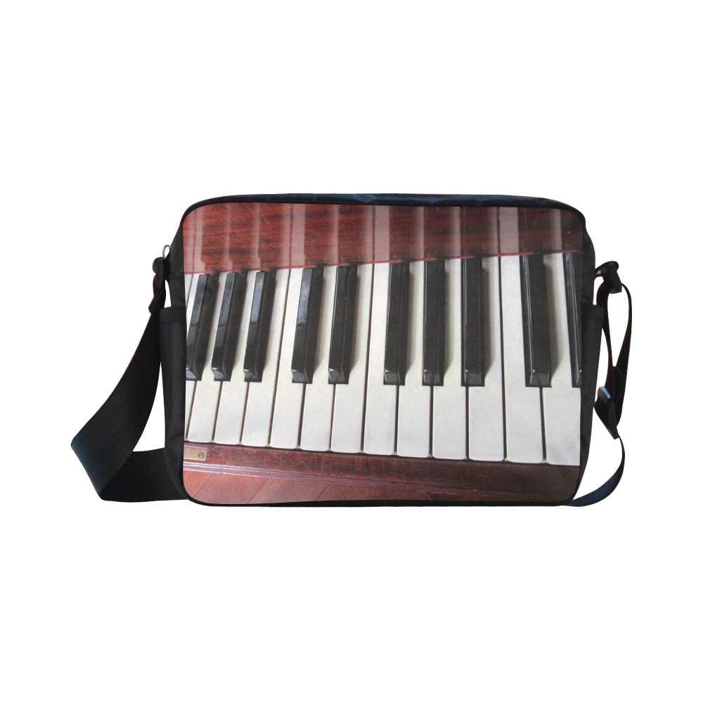 Piano by Martina Webster Classic Cross-body Nylon Bags (Model 1632)