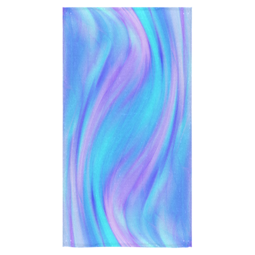blue and pink feathers Bath Towel 30"x56"