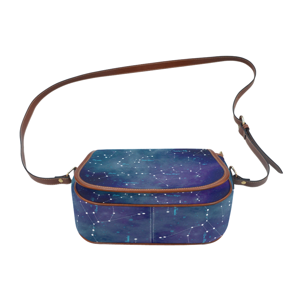 Constellations Saddle Bag/Small (Model 1649) Full Customization