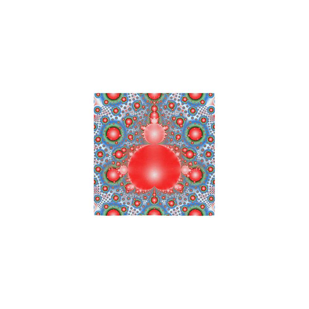 Polka dot - Dot Fractal - funny dots Square Towel 13“x13”