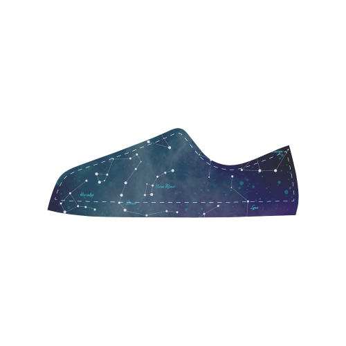 Constellations Women's Classic Canvas Shoes (Model 018)