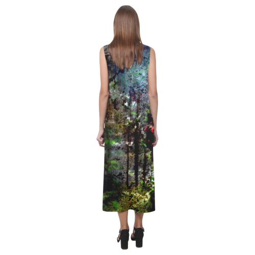 Beauty in Decay Phaedra Sleeveless Open Fork Long Dress (Model D08)