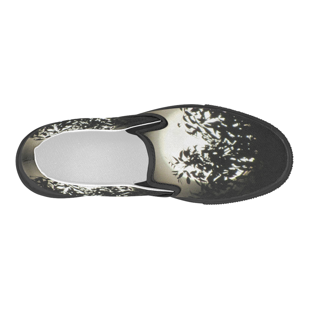 Moon Glow by Martina Webster Women's Slip-on Canvas Shoes (Model 019)