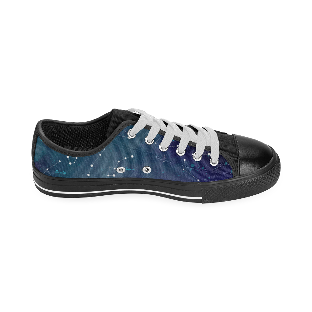 Constellations Men's Classic Canvas Shoes (Model 018)