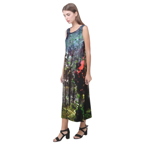Beauty in Decay Phaedra Sleeveless Open Fork Long Dress (Model D08)