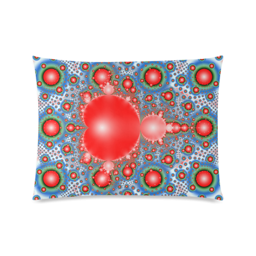 Polka dot - Dot Fractal - funny dots Custom Picture Pillow Case 20"x26" (one side)