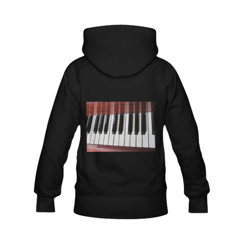 Piano by Martina Webster Women's Classic Hoodies (Model H07)