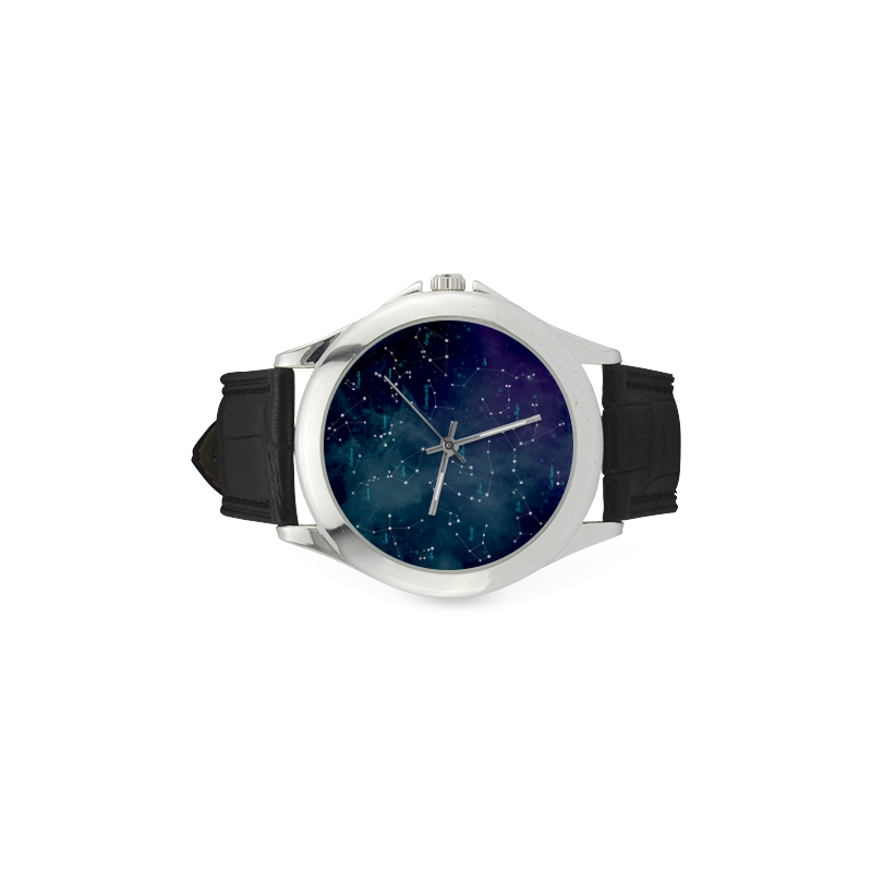 Constellations Women's Classic Leather Strap Watch(Model 203)