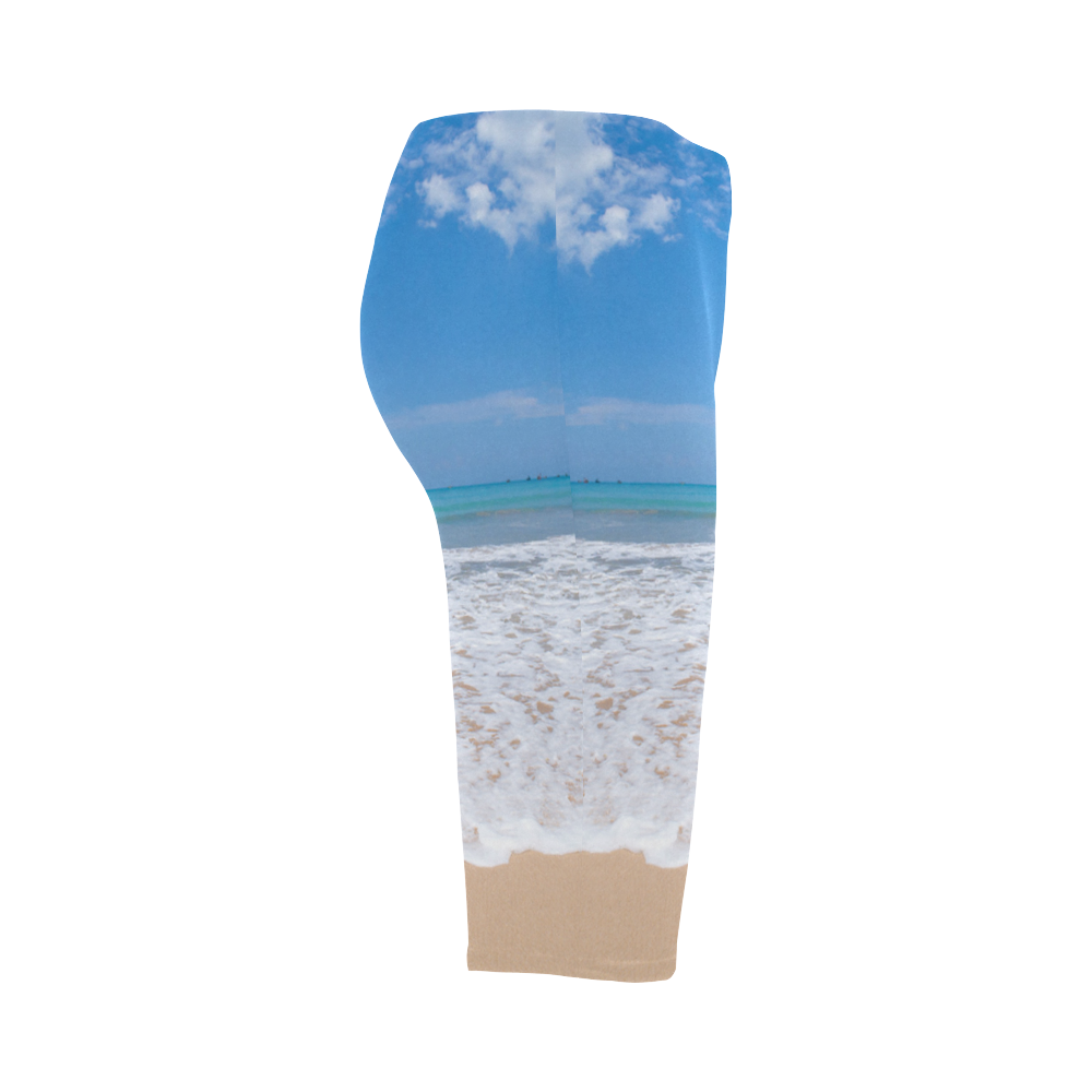 Pandawa Beach bali Hestia Cropped Leggings (Model L03)