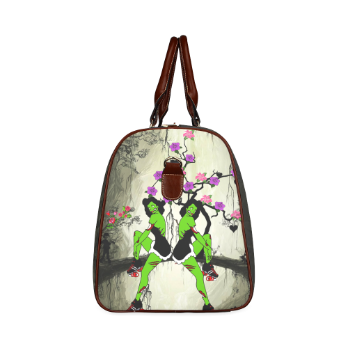 zombie and the beauty Waterproof Travel Bag/Large (Model 1639)
