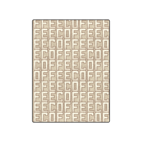 Coffee Overload Blanket 50"x60"