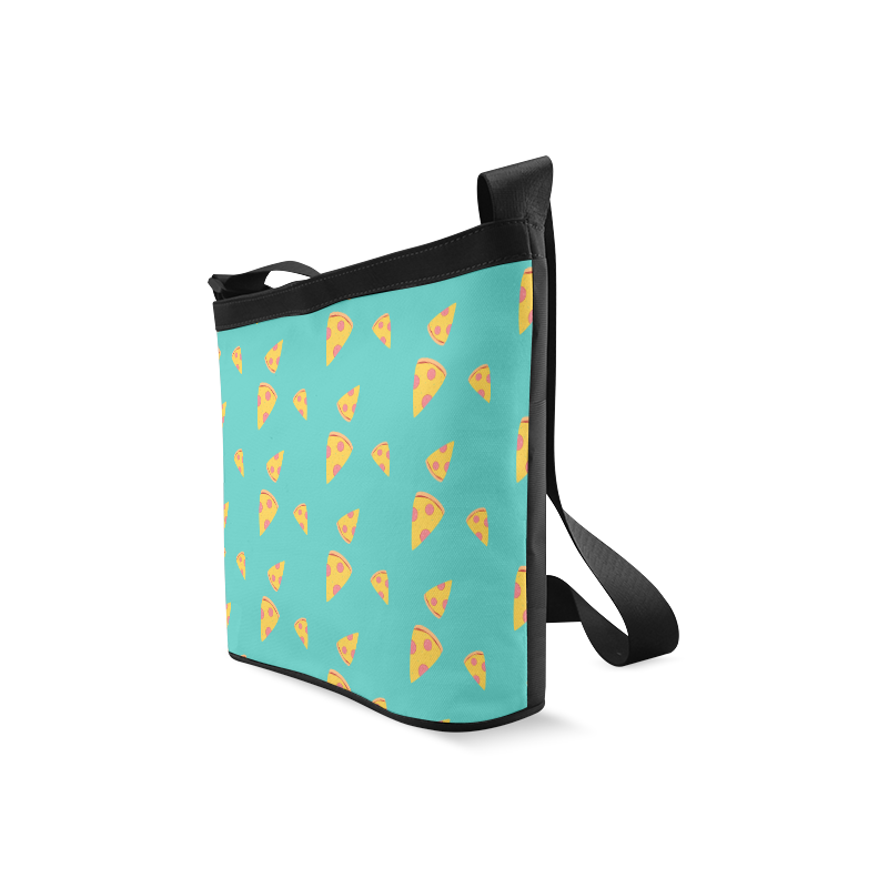 Pizza slices   - pizza and slice Crossbody Bags (Model 1613)