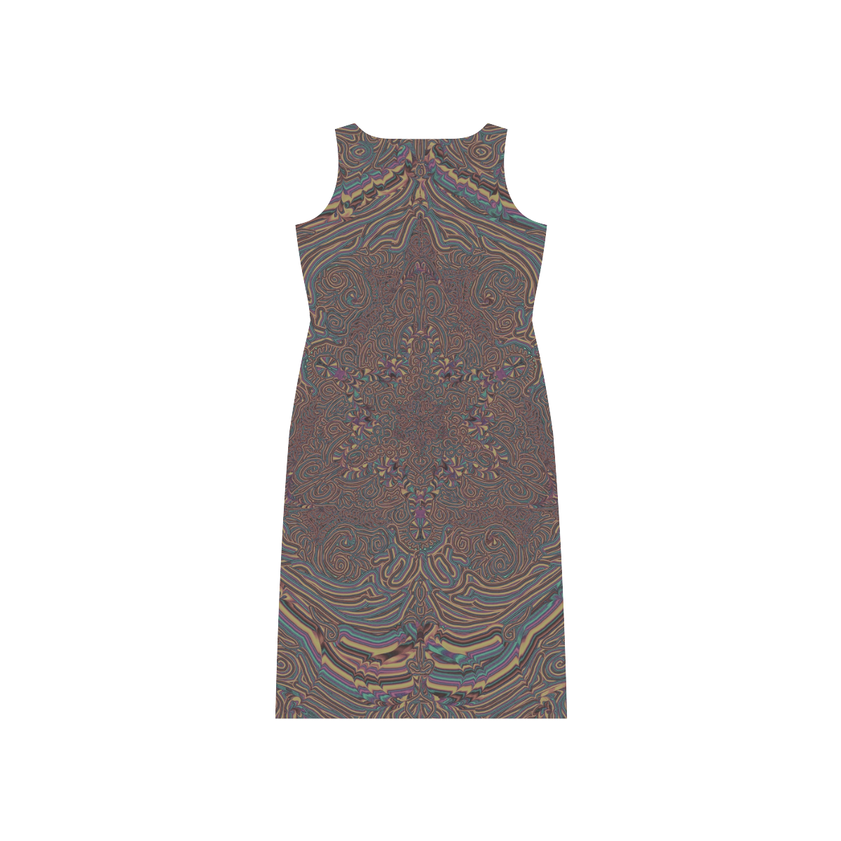 labyrinthe Phaedra Sleeveless Open Fork Long Dress (Model D08)
