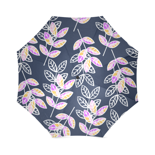 Winter Foliage Foldable Umbrella (Model U01)
