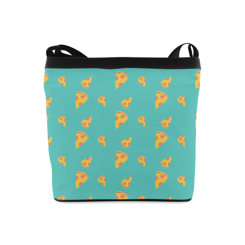 Pizza slices   - pizza and slice Crossbody Bags (Model 1613)