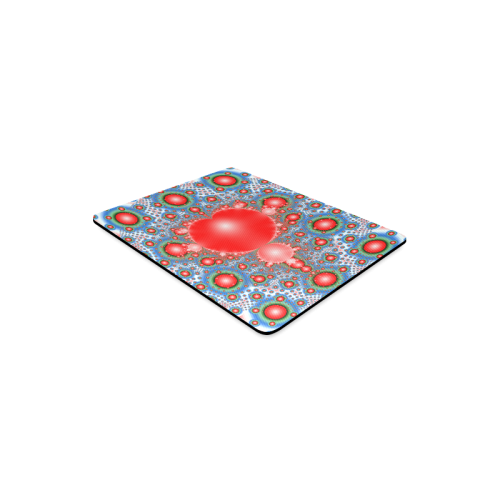 Polka dot - Dot Fractal - funny dots Rectangle Mousepad