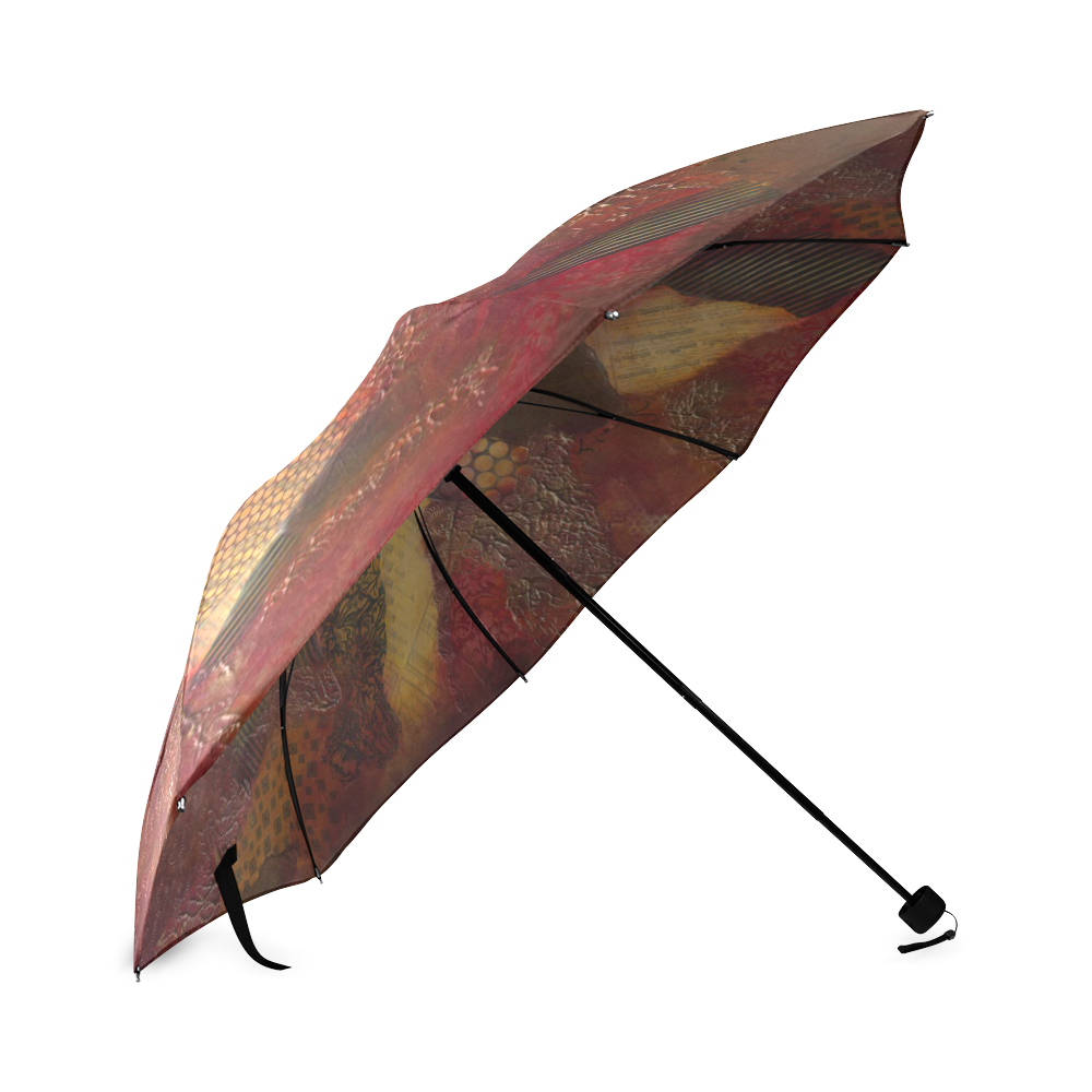 "ROLLOVER BEETHOVEN"-UMBRELLA Foldable Umbrella (Model U01)