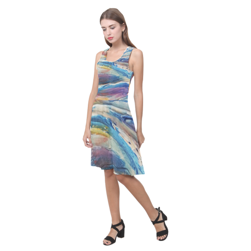 Ocean Reflection by rokinronda Atalanta Casual Sundress(Model D04)