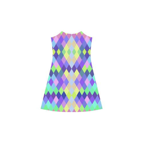 Abstract Alcestis Slip Dress (Model D05)