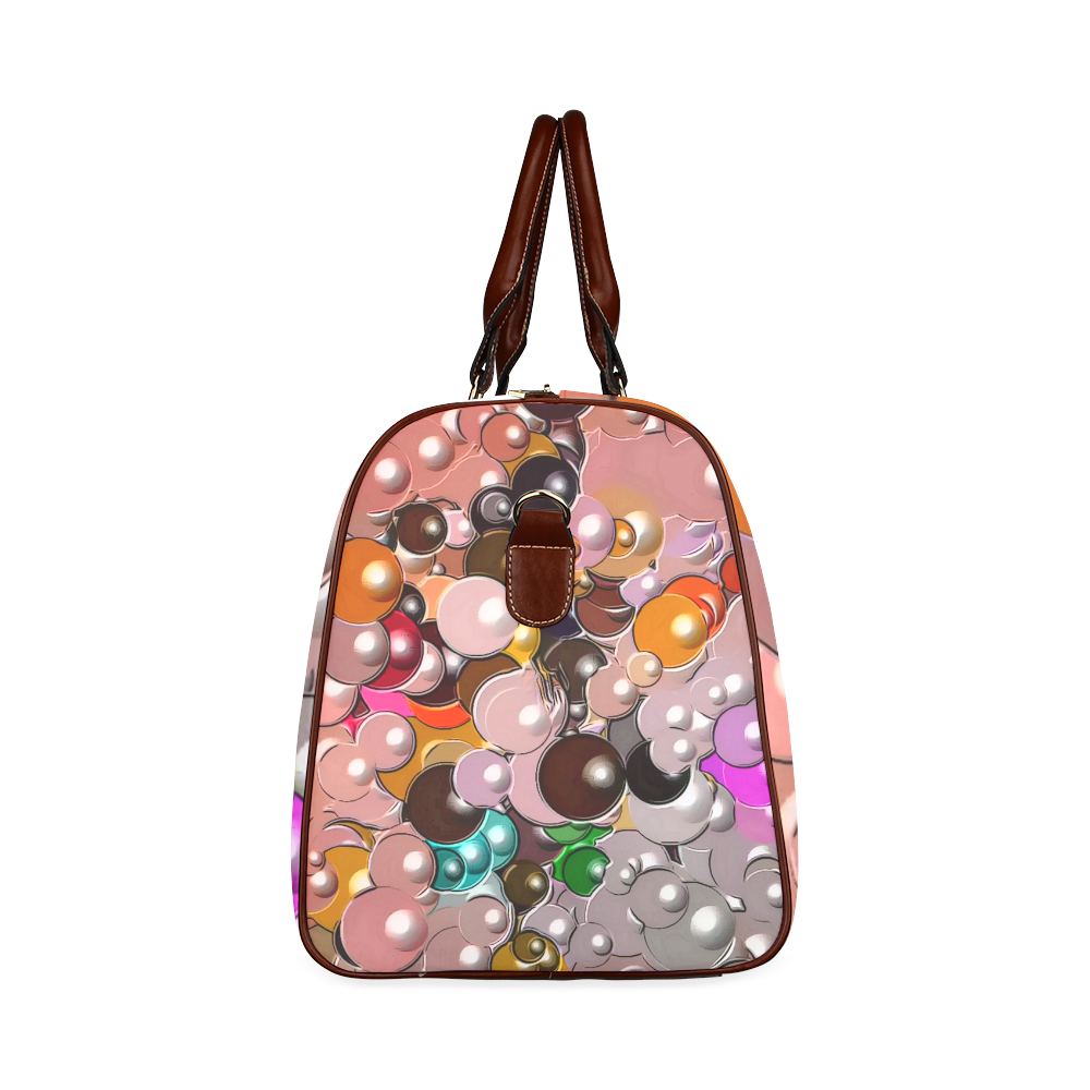 Twister Points by Popart Waterproof Travel Bag/Large (Model 1639)