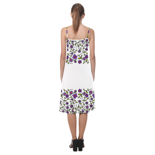 Floral Alcestis Slip Dress (Model D05)