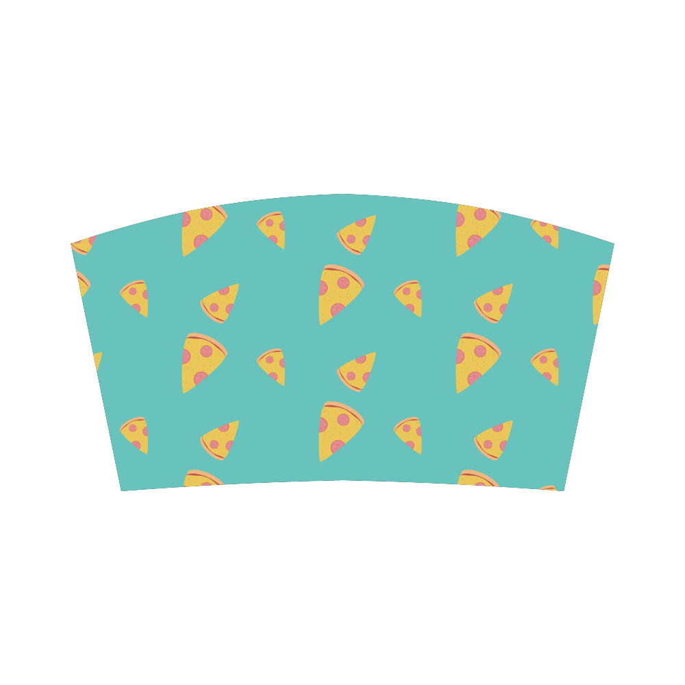 Pizza slices   - pizza and slice Bandeau Top