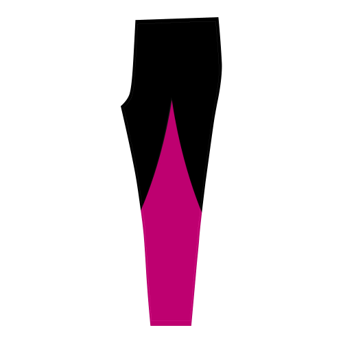 Pink Schwarz Cassandra Women's Leggings (Model L01)