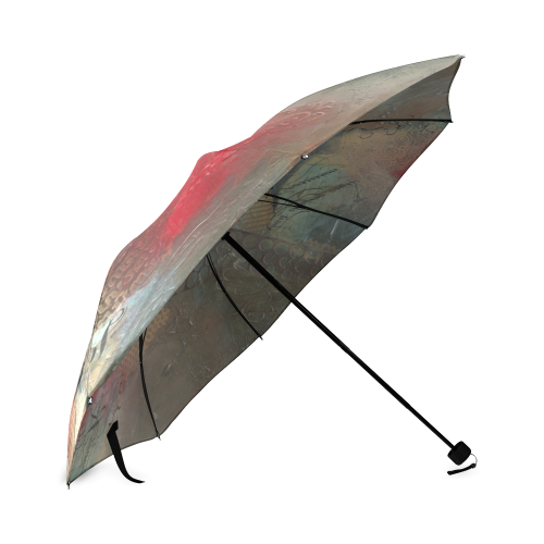 "HEY JUDE"-UMBRELLA Foldable Umbrella (Model U01)