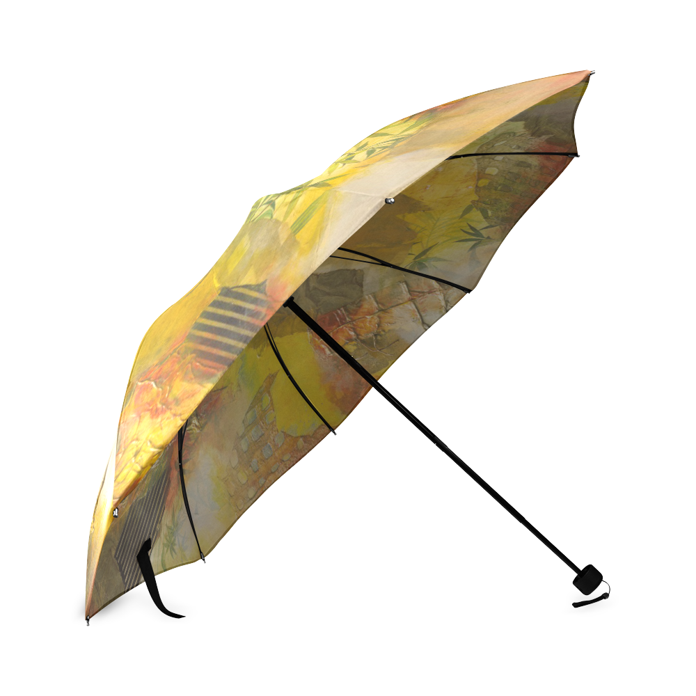 "I'LL FOLLOW THE SUN"-UMBRELLA Foldable Umbrella (Model U01)