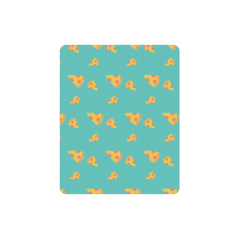 Pizza slices   - pizza and slice Rectangle Mousepad