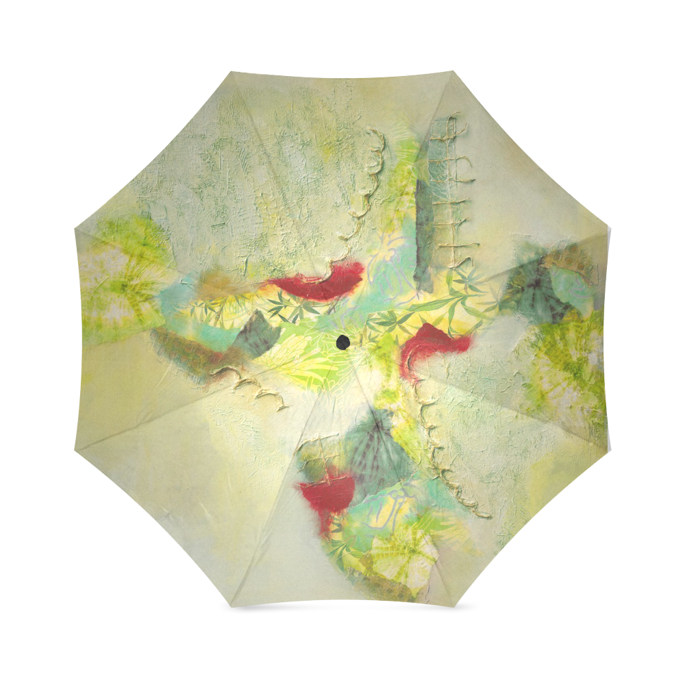 "HERE COMES THE SUN"-UMBRELLA Foldable Umbrella (Model U01)