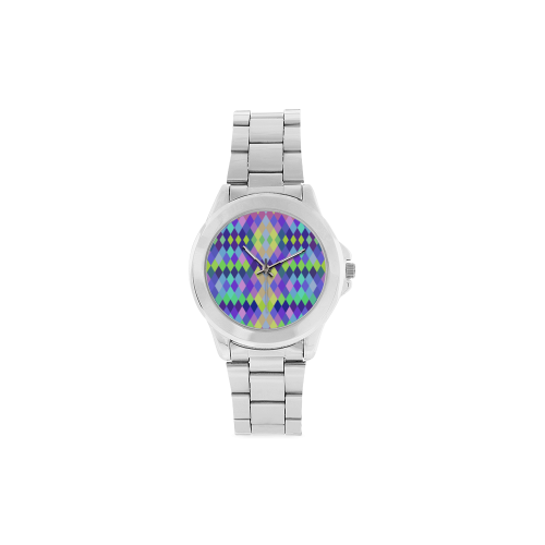 Abstract Unisex Stainless Steel Watch(Model 103)