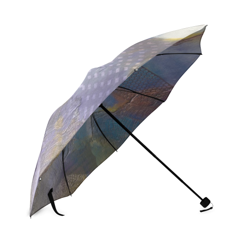 "LUCY IN THE SKY w/DIAMONDS"UMBRELLA Foldable Umbrella (Model U01)