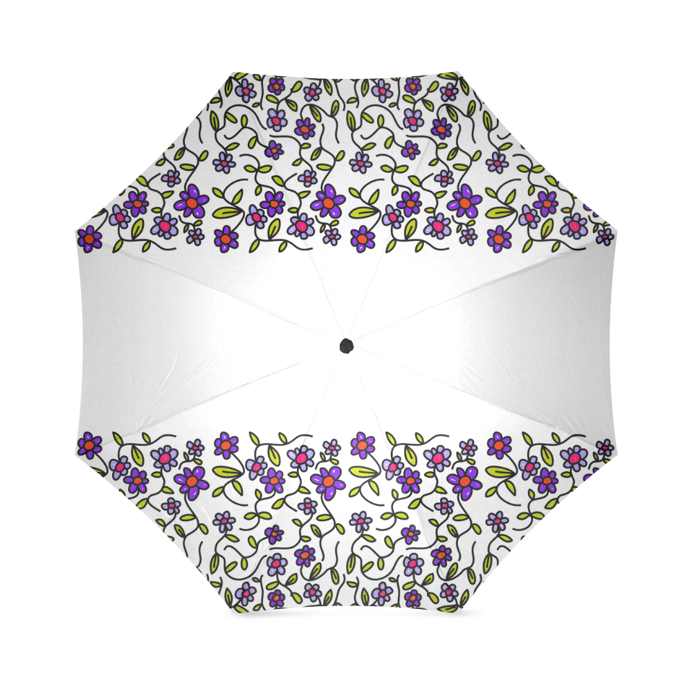 Floral Foldable Umbrella (Model U01)