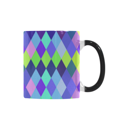 Abstract Custom Morphing Mug