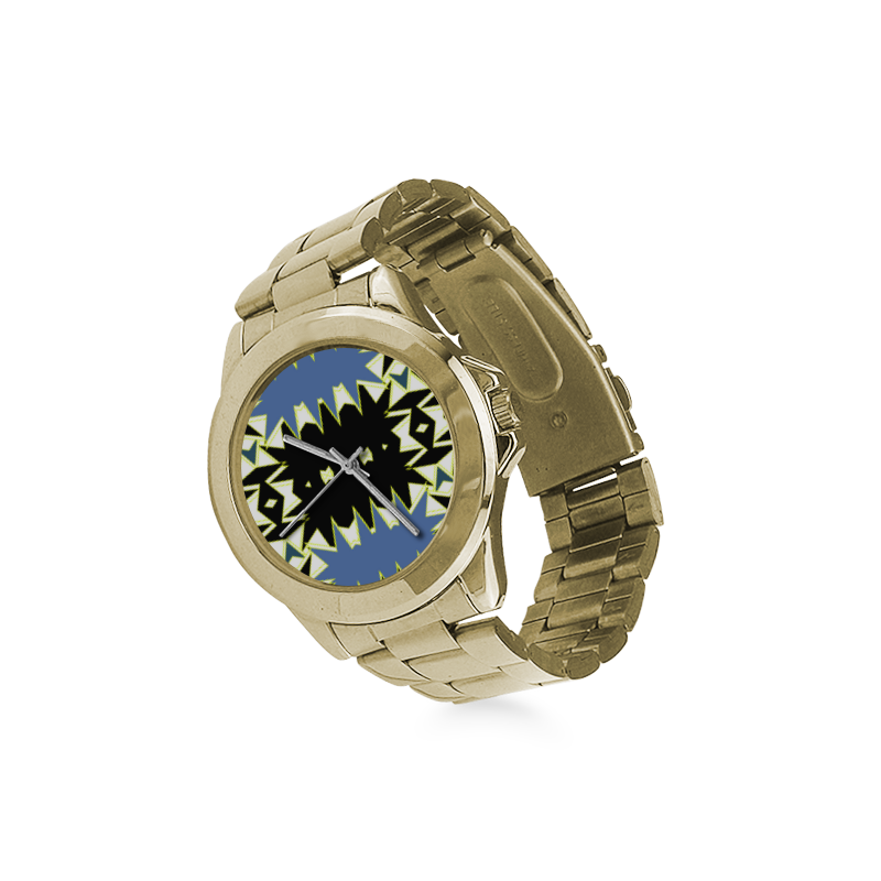 Black and blue Custom Gilt Watch(Model 101)