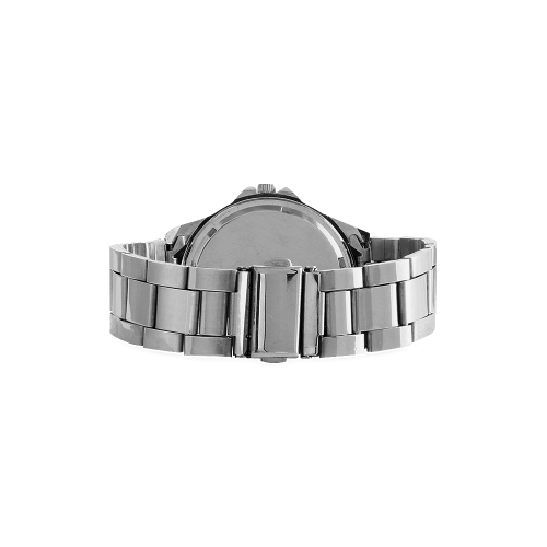 Abstract Unisex Stainless Steel Watch(Model 103)