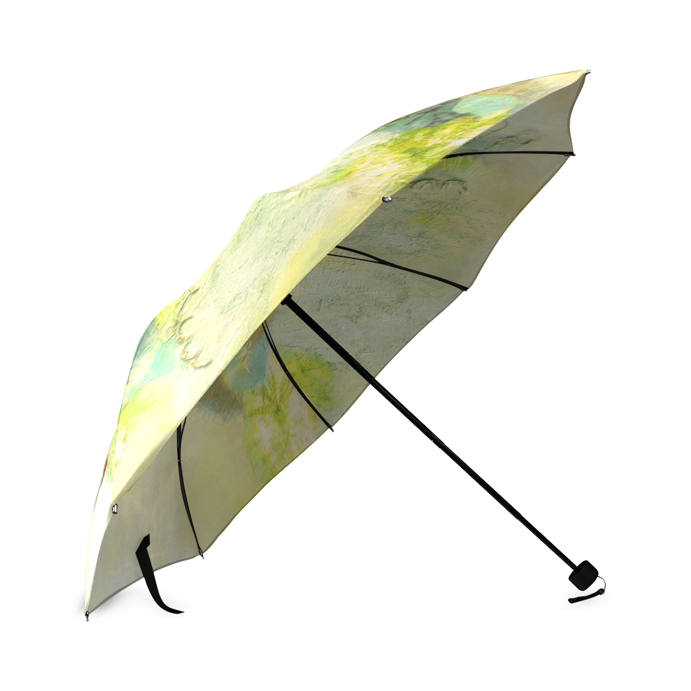 "HERE COMES THE SUN"-UMBRELLA Foldable Umbrella (Model U01)