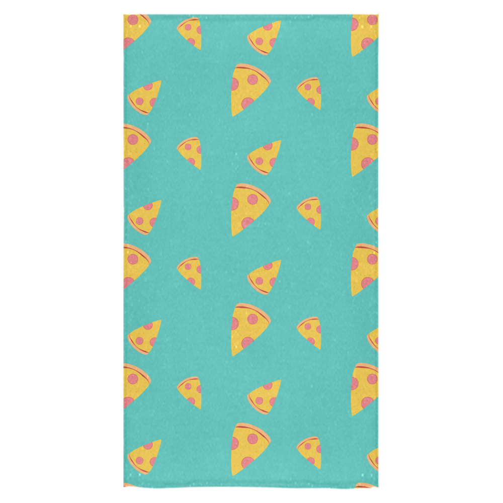 Pizza slices   - pizza and slice Bath Towel 30"x56"