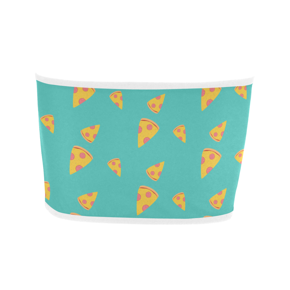 Pizza slices   - pizza and slice Bandeau Top