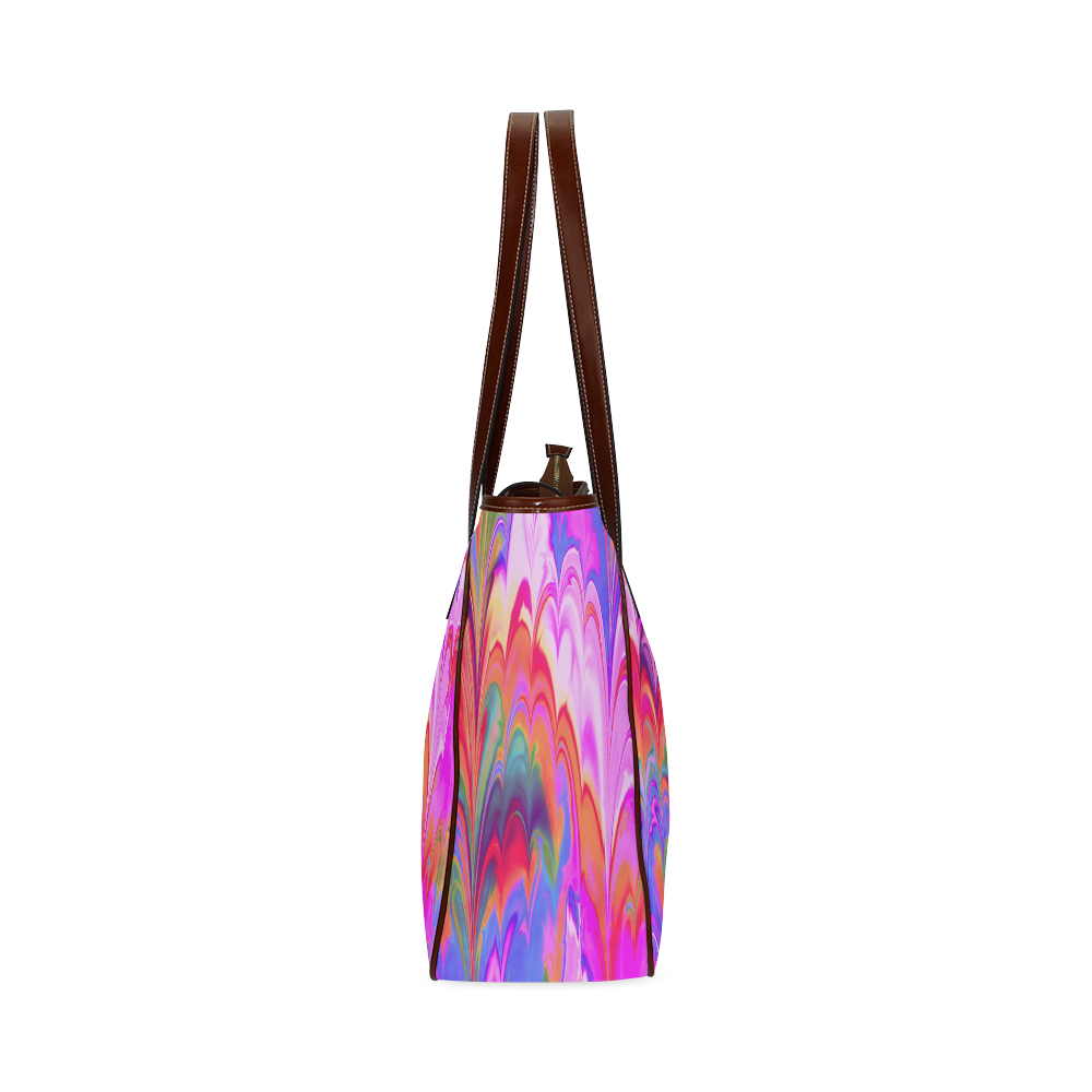 fractal marbled 21B Classic Tote Bag (Model 1644)