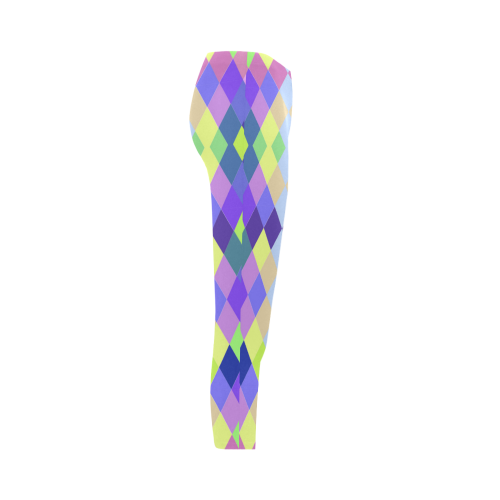 Abstract Capri Legging (Model L02)