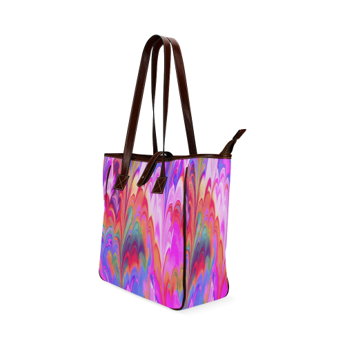 fractal marbled 21B Classic Tote Bag (Model 1644)