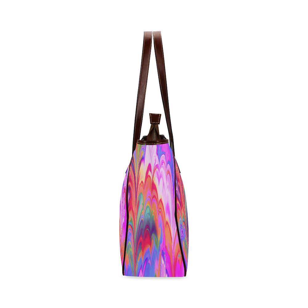 fractal marbled 21B Classic Tote Bag (Model 1644)