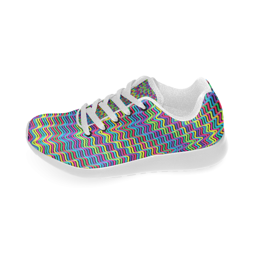 Crazy Neon Waves Women’s Running Shoes (Model 020)