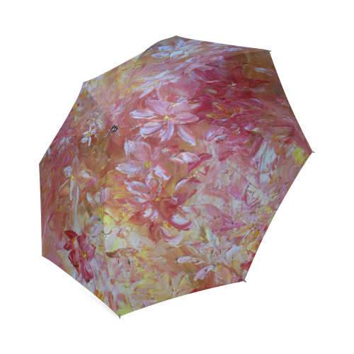 Rokinronda Flower Art Foldable Umbrella (Model U01)