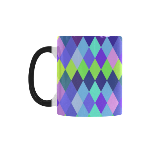 Abstract Custom Morphing Mug