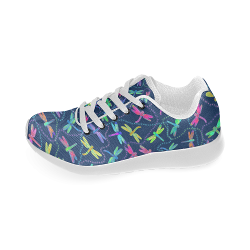 Psychedelic Dragonfly Pattern by ArtformDesigns Women’s Running Shoes (Model 020)