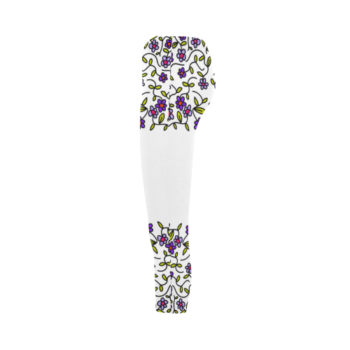 Floral Capri Legging (Model L02)